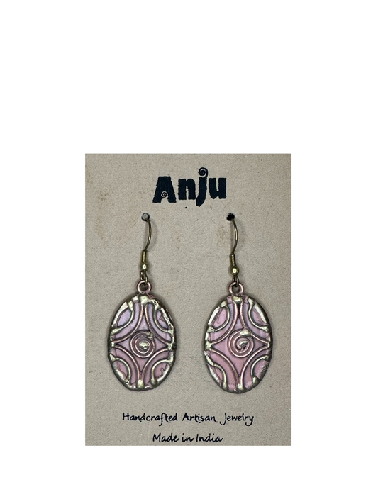 Anju  Earrings Patina Rose Gold EP297