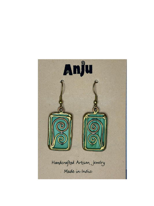 Anju Earrings Patina EP296