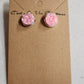 Earrings Faux Druzy  post