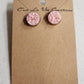 Earrings Faux Druzy  post