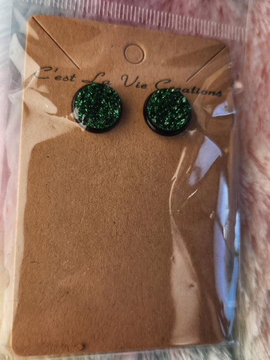 Earrings Faux Druzy  post