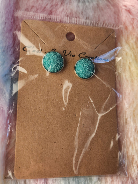 Earrings Faux Druzy  post (Copy)