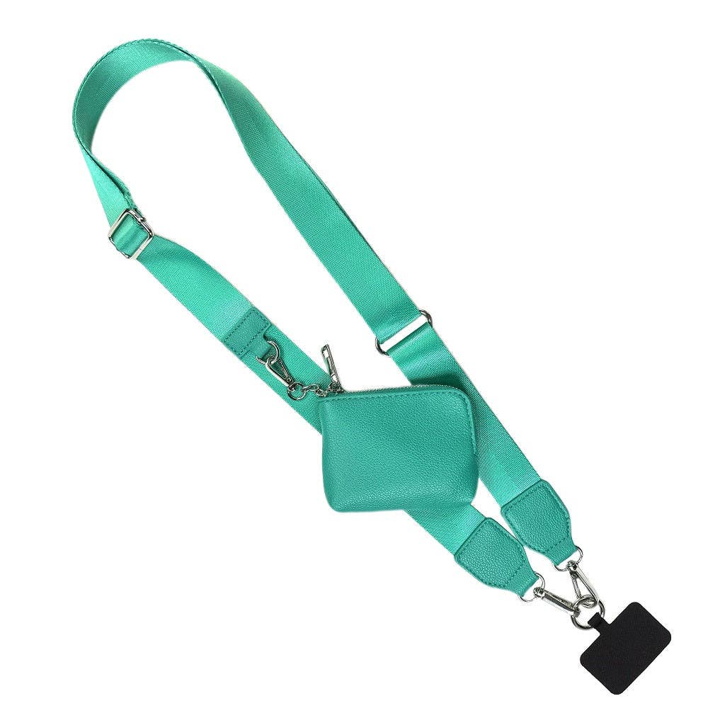 Clip & Go Strap w/RFID Pouch Solid