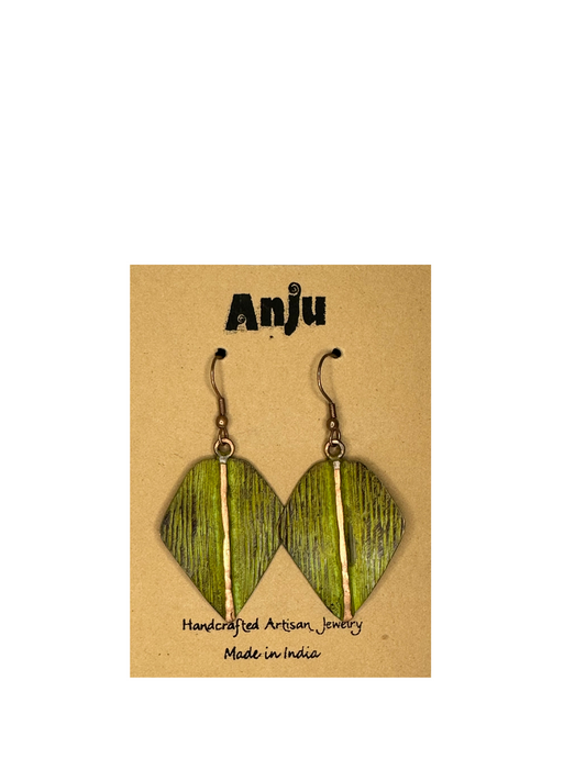 Anju Earrings Copper Patina EP281