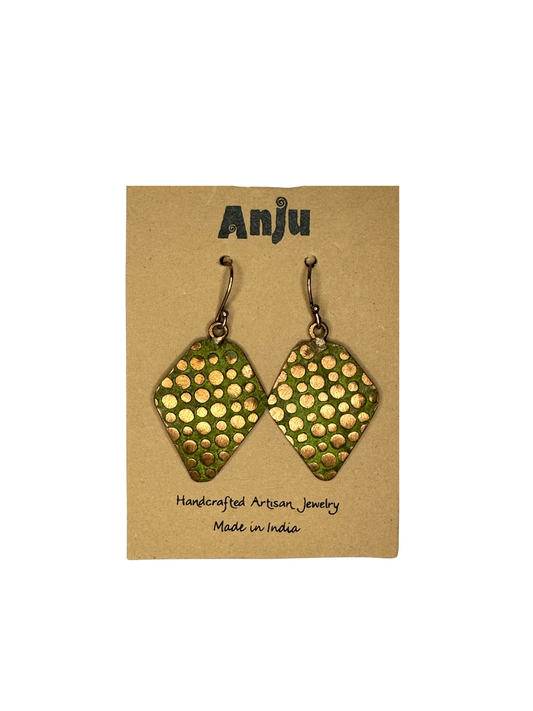 Anju Earrings Copper Pating EP337