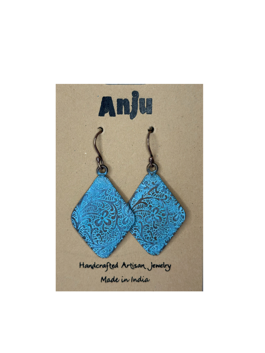 Anju Earrings Copper Patina EP331