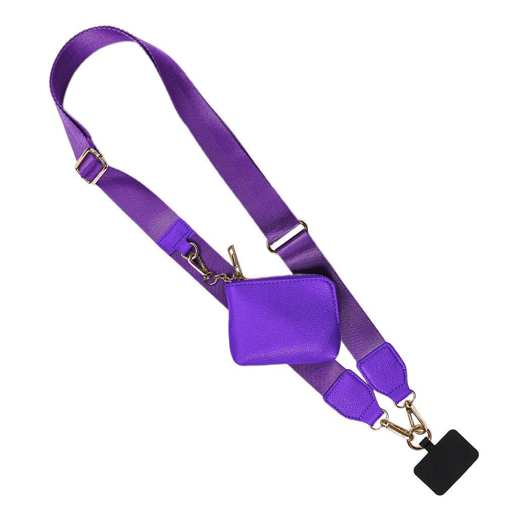 Clip & Go Strap w/RFID Pouch Solid
