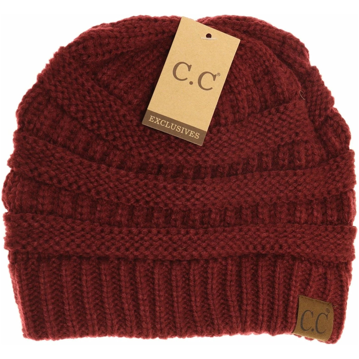 CC Classic Beanie (maroon)