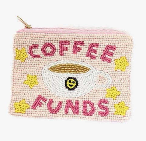 Nima Fully Beaded Coin Purses