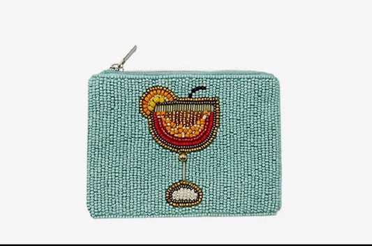 Nima Fully Beaded Coin Purses