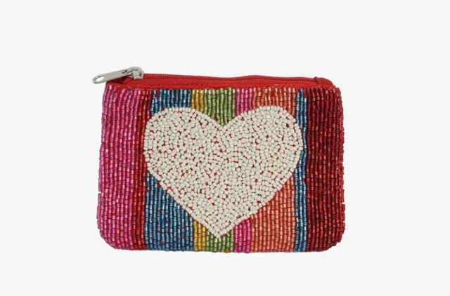 Nima Fully Beaded Coin Purses