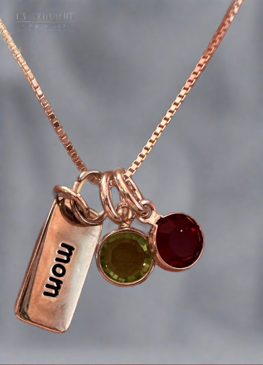 Mother's Necklace (birthstones sold separately)