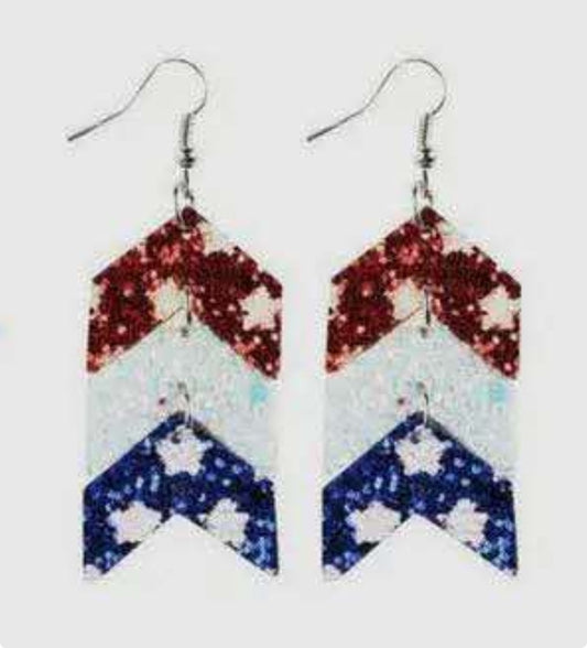July 4th Earrings