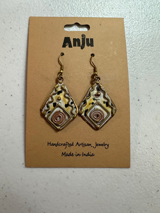 Anju Earrings Patina EP300