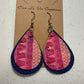 Earrings Faux Leather