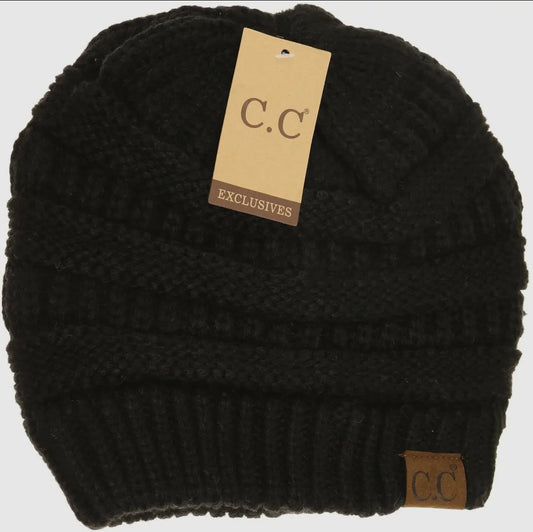 C.C Classic Beanie (black)