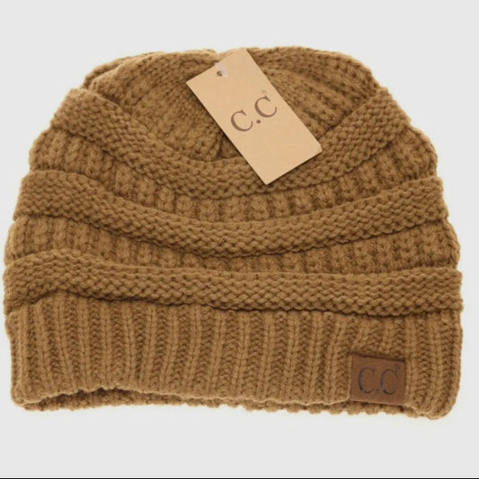 C.C Classic Beanie (golden walnut)