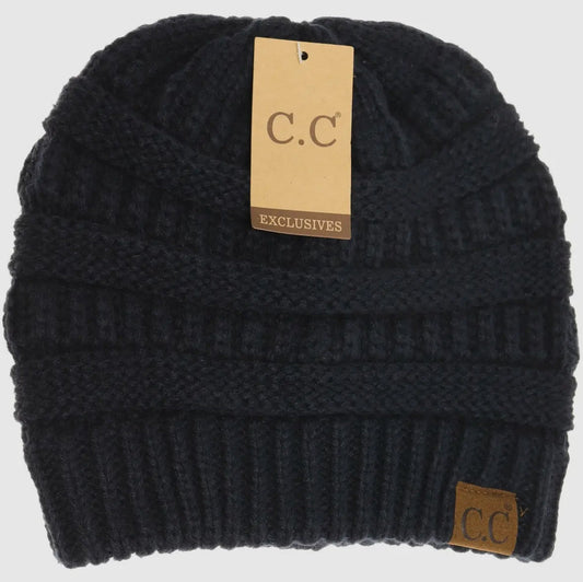 C.C Classic Beanie (teal gray)