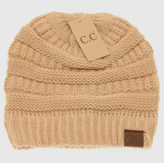 C.C Classic Beanie (sand)