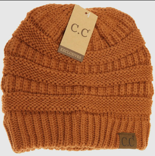 C.C Classic Beanie (rust)