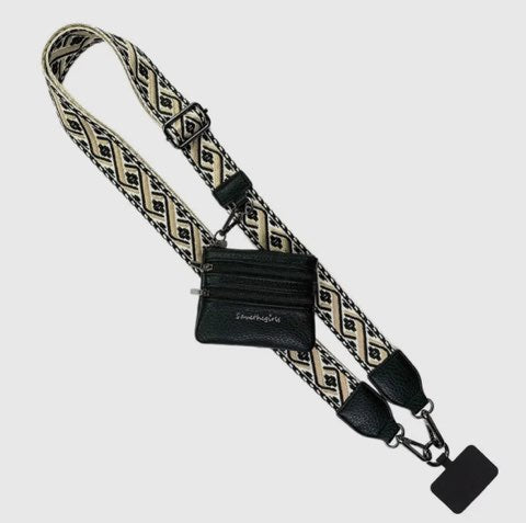 XOXO Black GOTR Clip & Go Strap w/Zippered Pouch