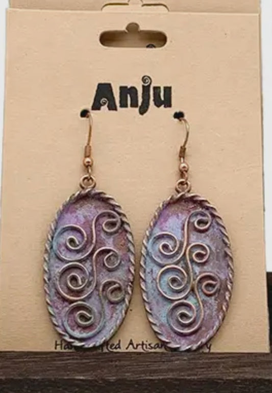 Anju Earrings Patina (EP316)