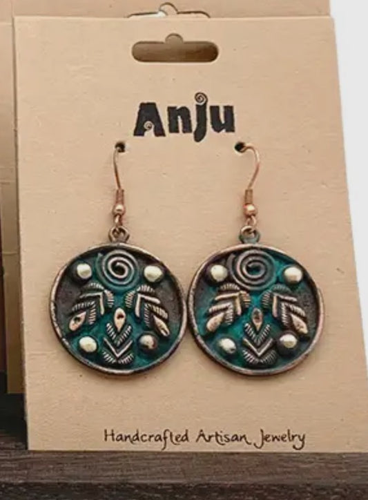 Anju Earrings Patina (EP306)