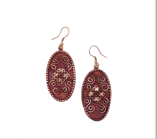 Anju Earrings Patina (EP313)