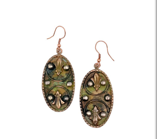 Anju Earrings Patina (EP310)