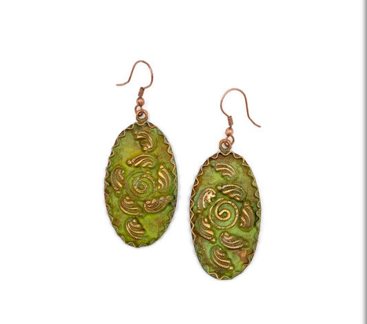 Anju Earrings Patina (EP312)