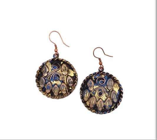 Anju Earrings Patina (EP315)