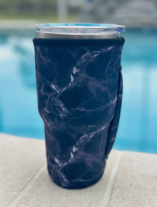 Drink Sleeve ("Black Marble")
