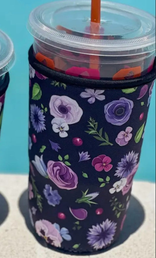 Drink Sleeve ("Pretty Flower")