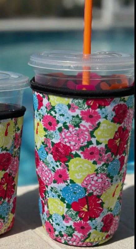 Drink Sleeve ("Florals")