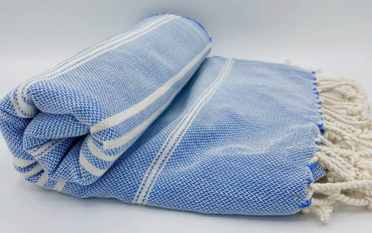 Turkish Beach Towels (Dark Blue)