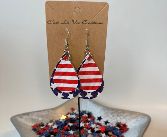 Earrings July 4th