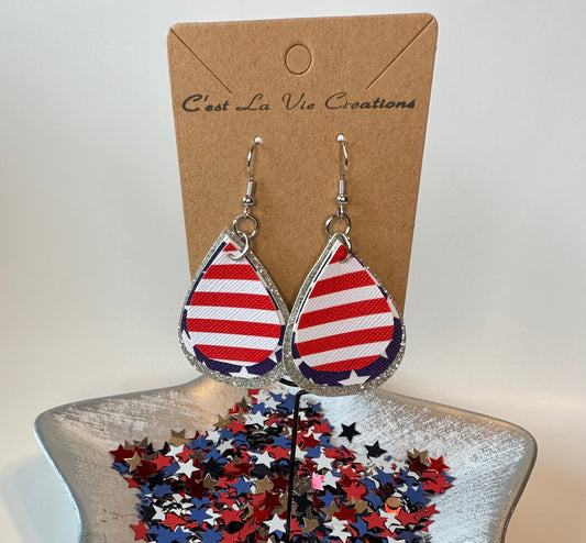 Earrings July 4th