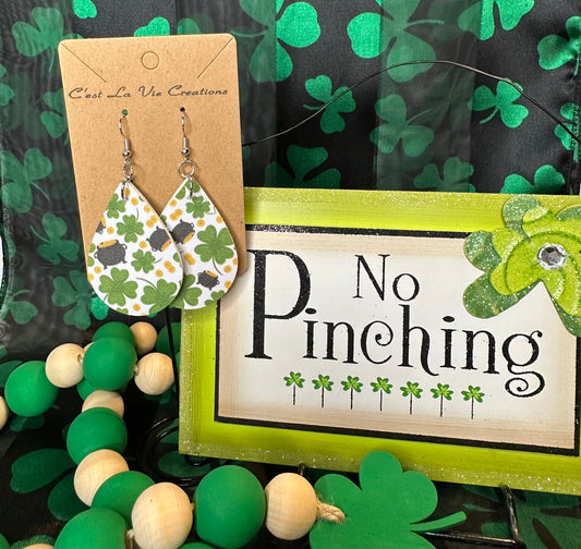 Earrings Saint Patrick's