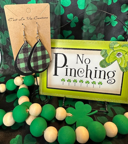 Earrings Saint Patrick's