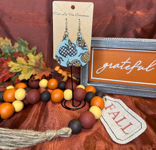 Earrings Pumpkins