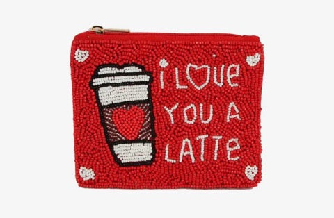 Nima Fully Beaded Coin Purses