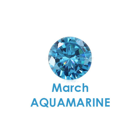 Birthstone Charms (March)
