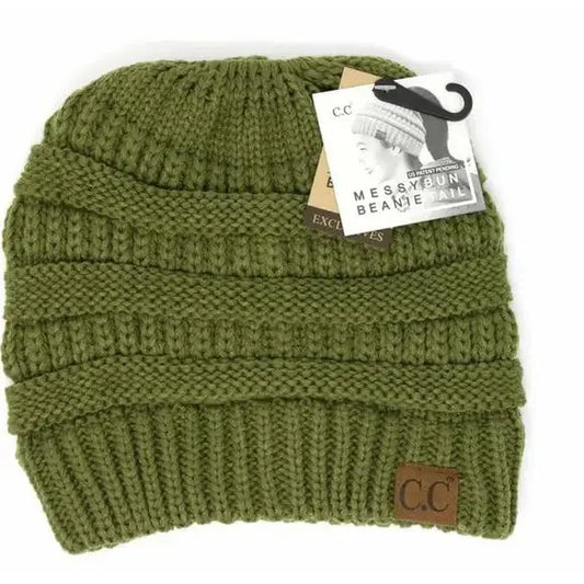 CC Beanie Tail (Olive Green)