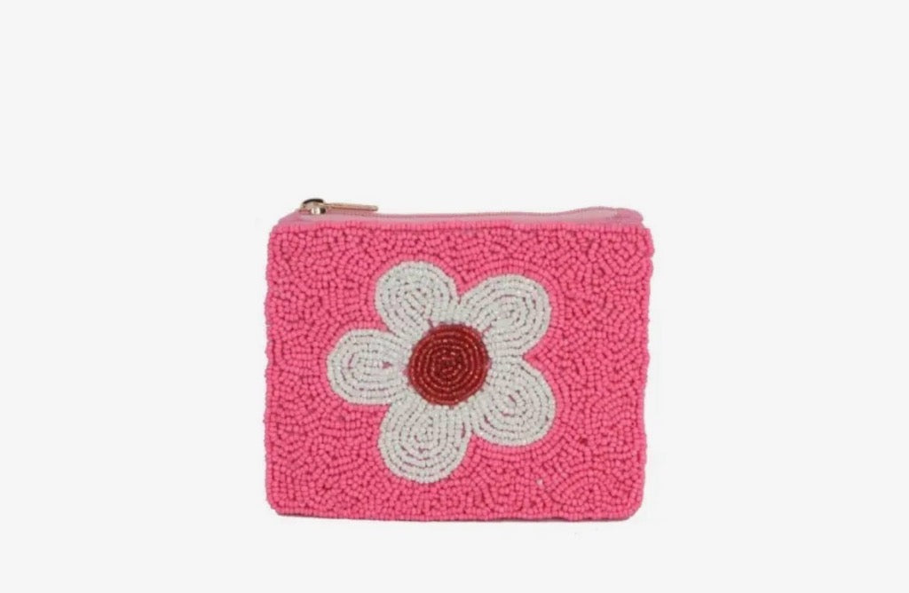 Nima Fully Beaded Coin Purses