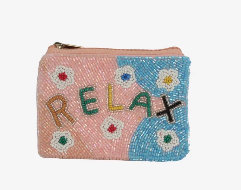 Nima Fully Beaded Coin Purses