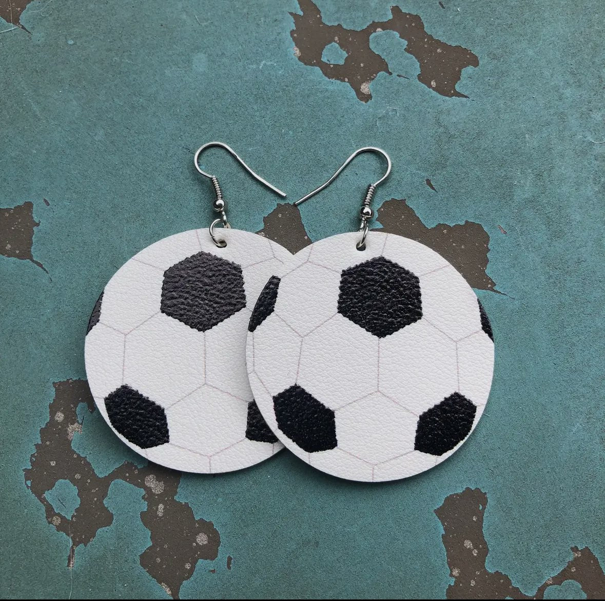 Earrings Soccer