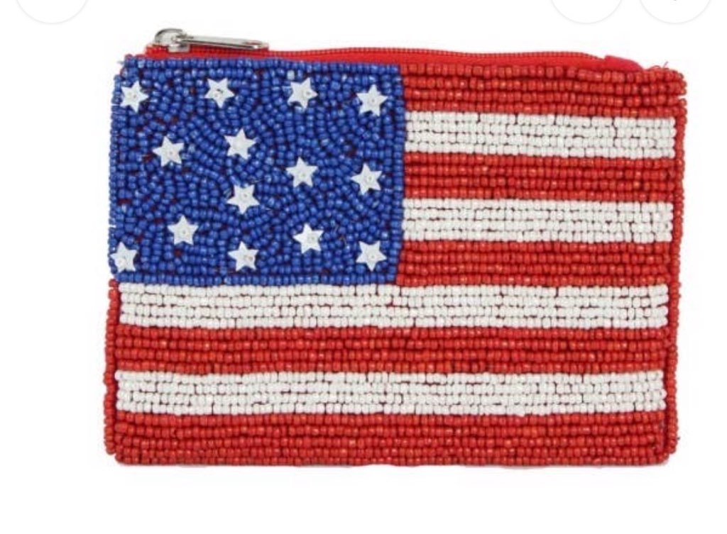 Nima Fully Beaded Coin Purses