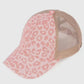 Pink Leopard Baseball cap