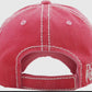 Baseball Cap "Dog Mom" Vintage Hot pink