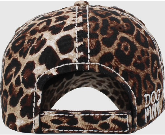 Leopard Baseball cap (Dog Mom)
